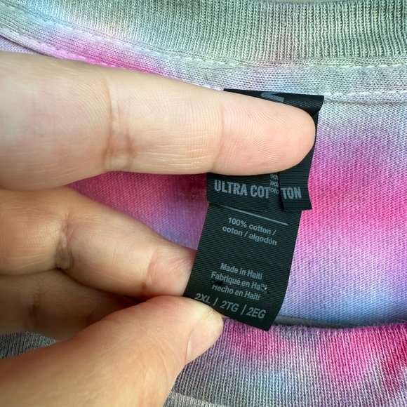 The Who 2025 Farewell Tour Tie-Dye Graphic Concert T-Shirt 2XL Rock n Roll - Picture 3 of 3